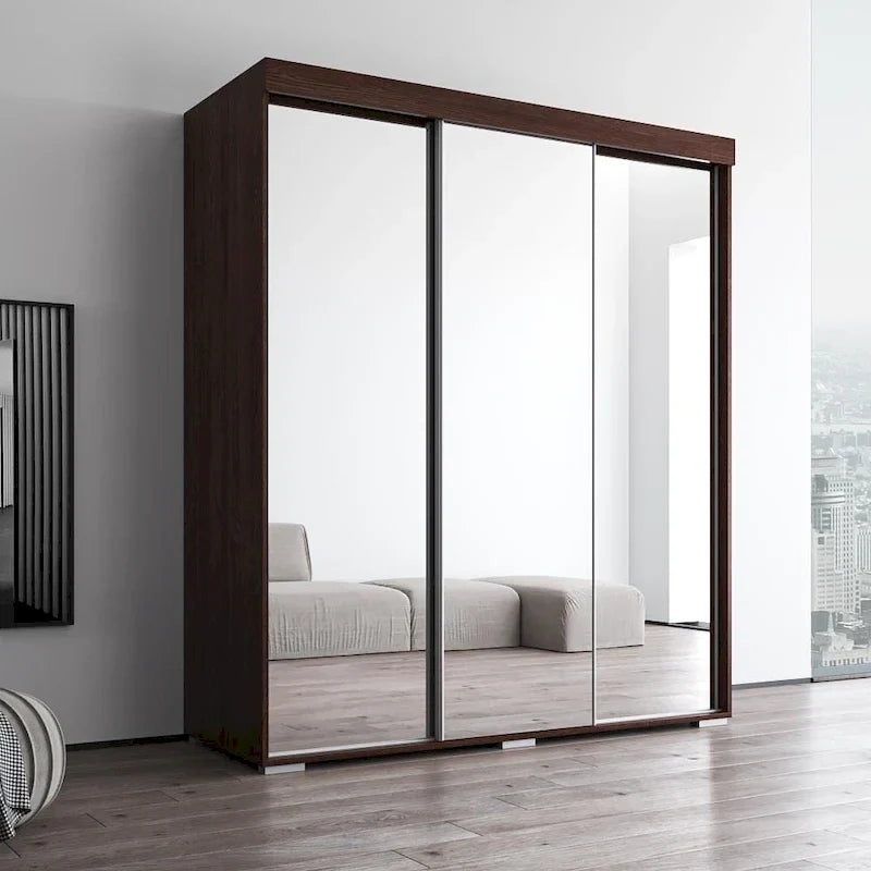 Armoire 3 Portes Miroir Strick & Bolton Suger