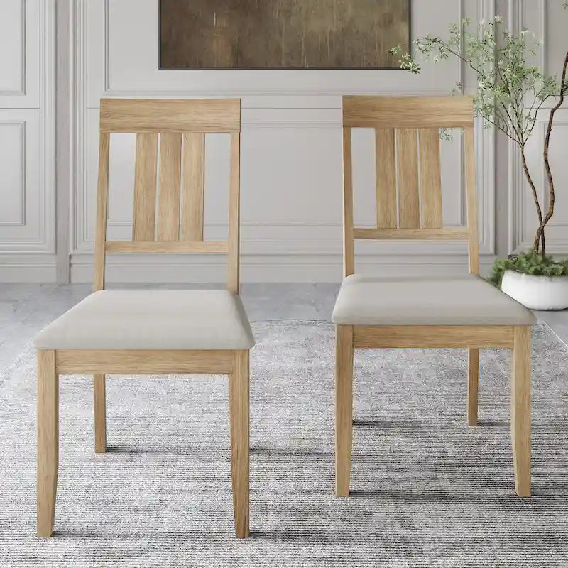 Ensemble de salle à manger classique 7 pièces en bois CraftPorch