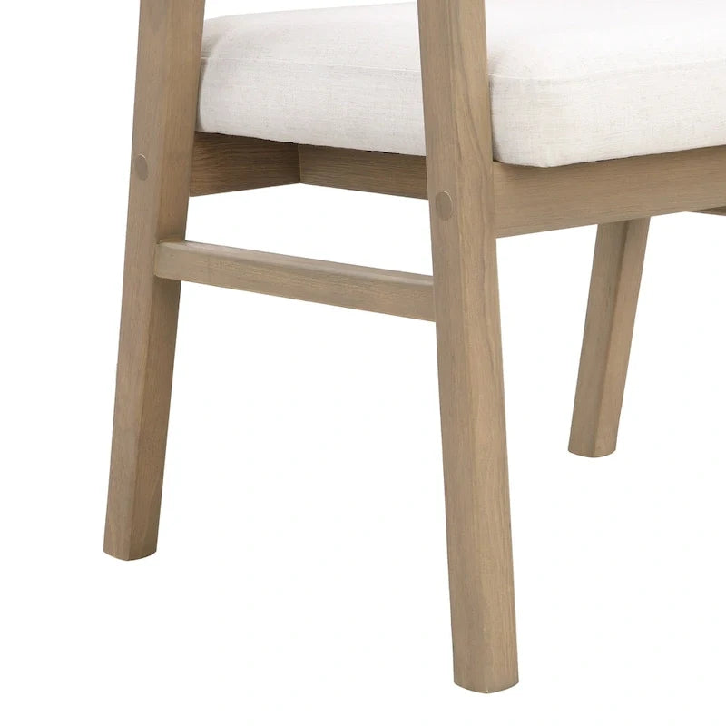 Christopher Knight Home - Chaise de salle à manger capitonnée en cannage (Lot de 2)