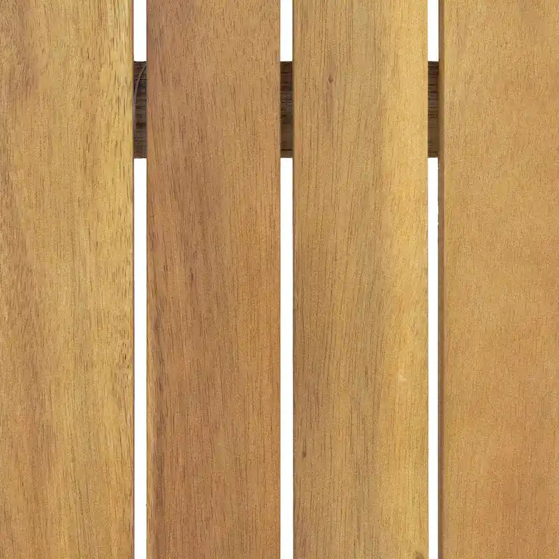 Ensemble de conversation d'extérieur 4 places en bois d'acacia Willowbrook par Christopher Knight Home