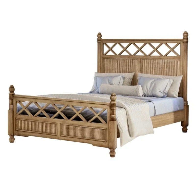 Lit en bois massif Malibu