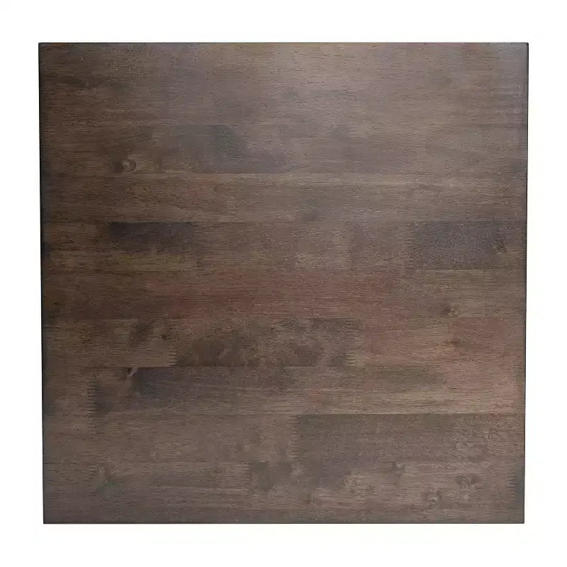 Table d'appoint en bois massif de style campagnard, design en X