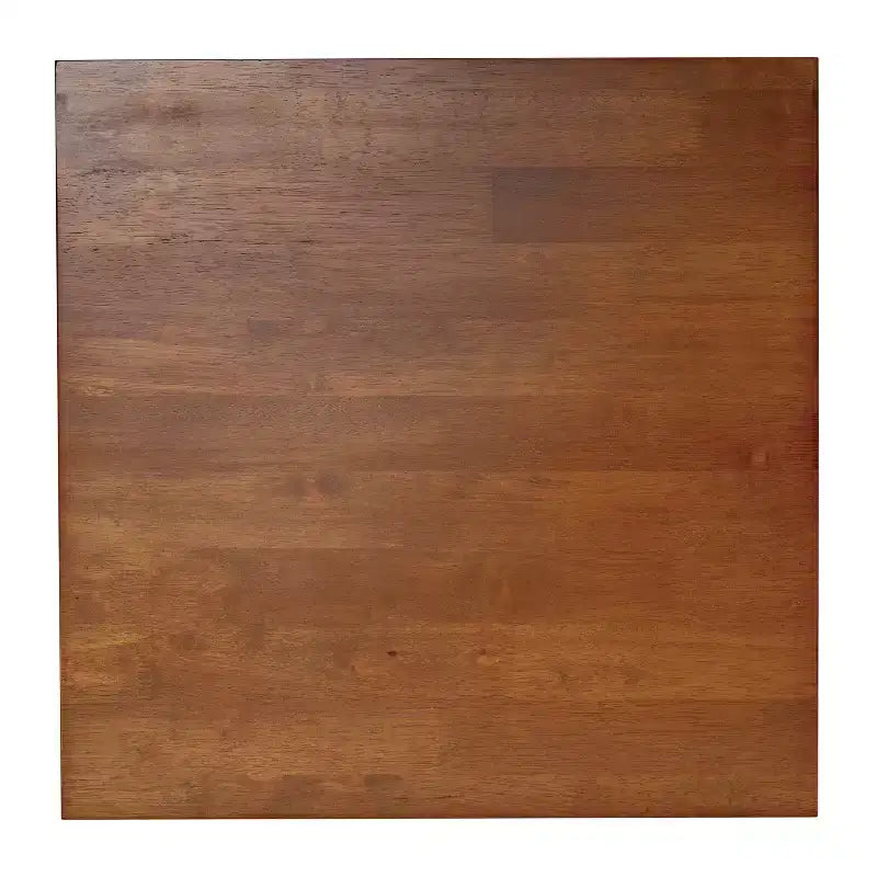 Table d'appoint en bois massif de style campagnard, design en X