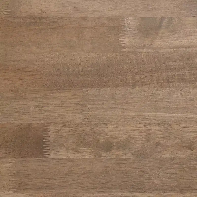 Table basse de ferme en bois massif, table d'appoint à piètement en X de style tréteaux