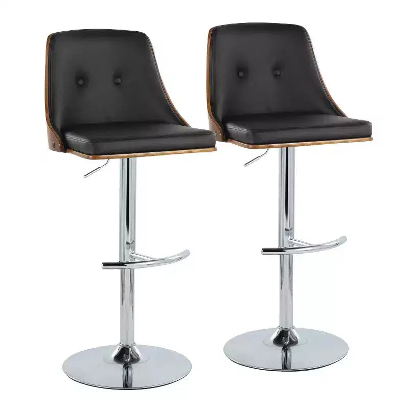 Set of 2 Gianna Adjustable Barstools - LumiSource