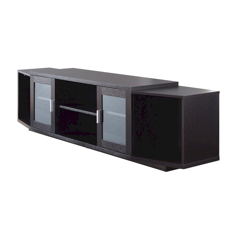 Meuble TV console multifonctionnel Rasa Contemporary de 72 po de Furniture of America