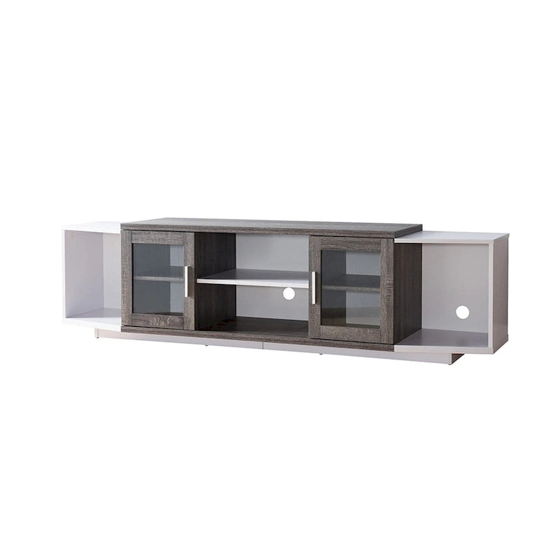 Meuble TV console multifonctionnel Rasa Contemporary de 72 po de Furniture of America
