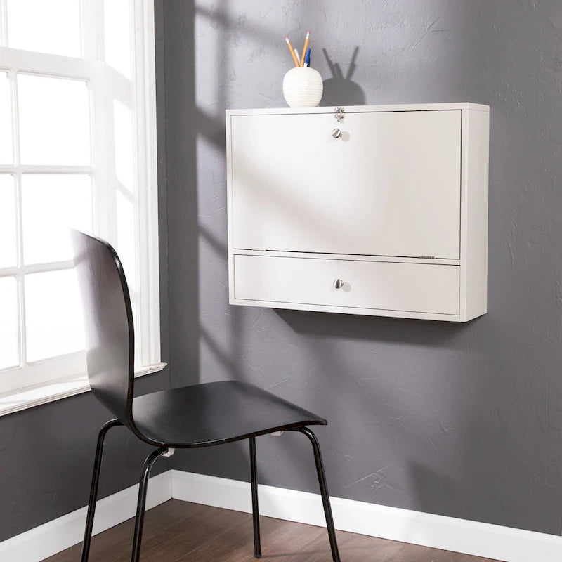 Bureau pliable mural pour ordinateur portable SEI Furniture