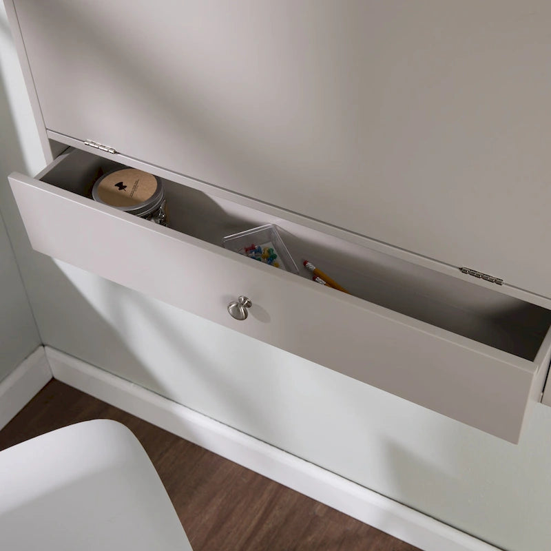 Bureau pliable mural pour ordinateur portable SEI Furniture