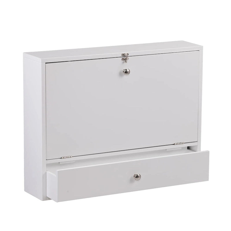 Bureau pliable mural pour ordinateur portable SEI Furniture
