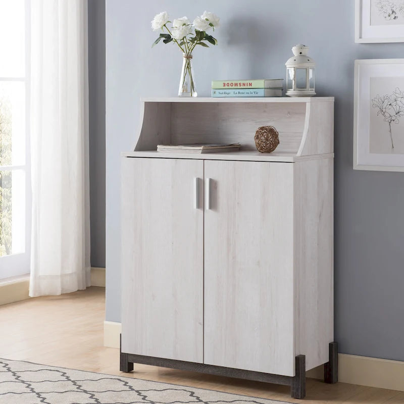 Meuble à chaussures contemporain 5 tablettes Sost par Furniture of America