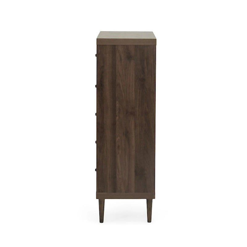 Commode à 5 tiroirs Nystrom Mid-Century Modern de Christopher Knight Home