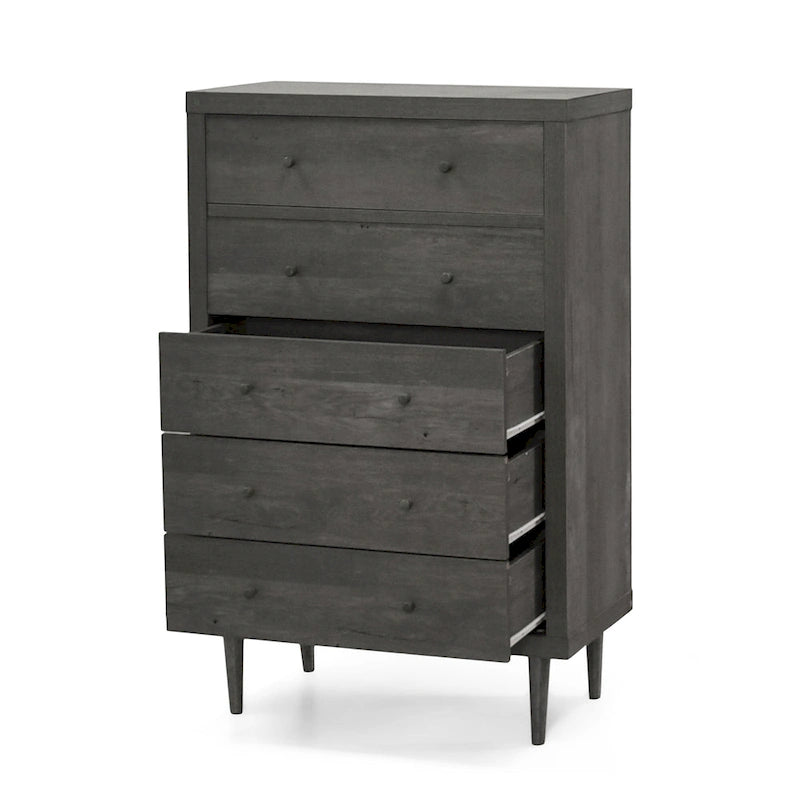 Commode à 5 tiroirs Nystrom Mid-Century Modern de Christopher Knight Home