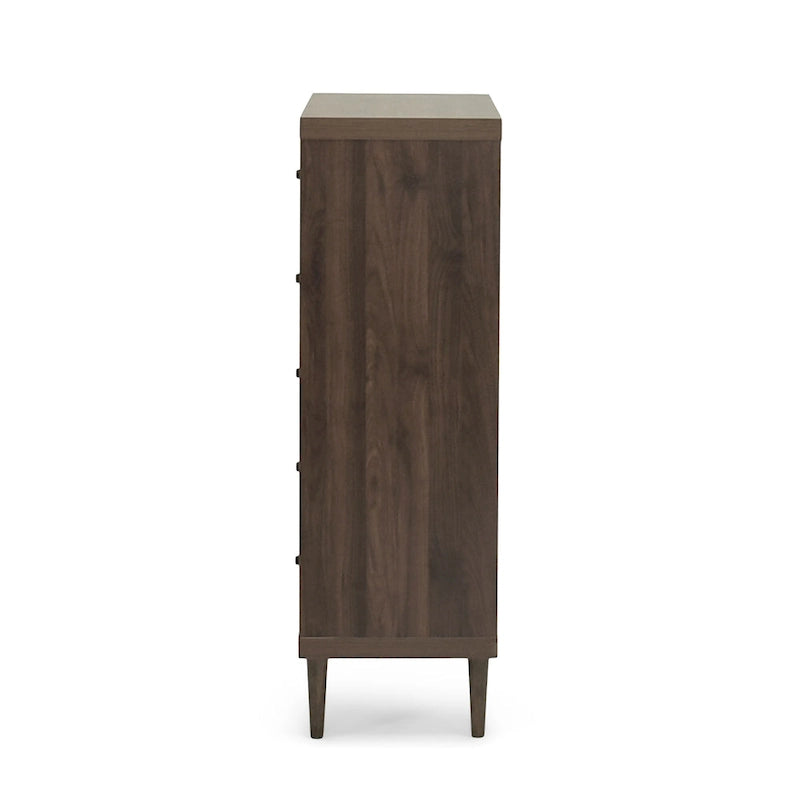 Commode à 5 tiroirs Nystrom Mid-Century Modern de Christopher Knight Home