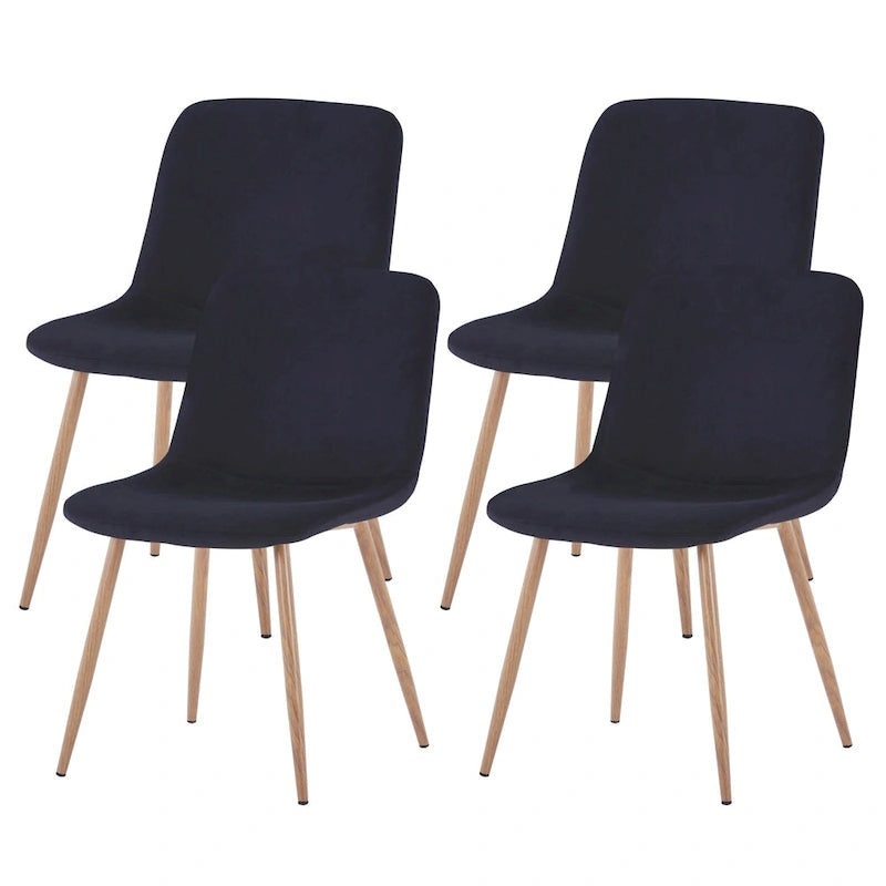 Ensemble de 4 chaises de salle à manger modernes, nouvelle technologie