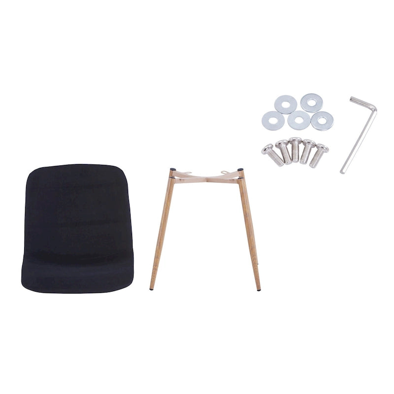 Ensemble de 4 chaises de salle à manger modernes, nouvelle technologie