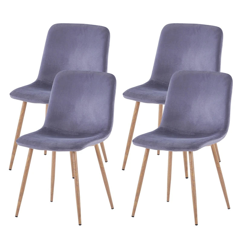 Ensemble de 4 chaises de salle à manger modernes, nouvelle technologie