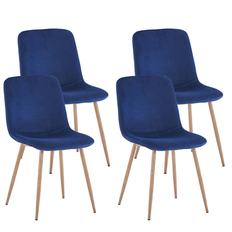 Ensemble de 4 chaises de salle à manger modernes, nouvelle technologie
