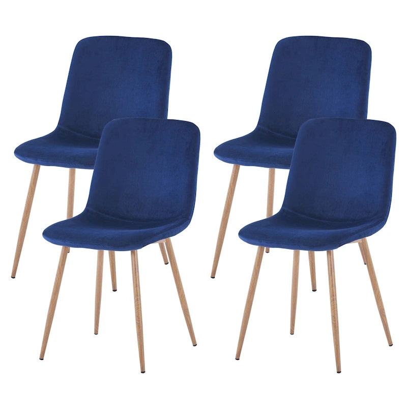 Ensemble de 4 chaises de salle à manger modernes, nouvelle technologie