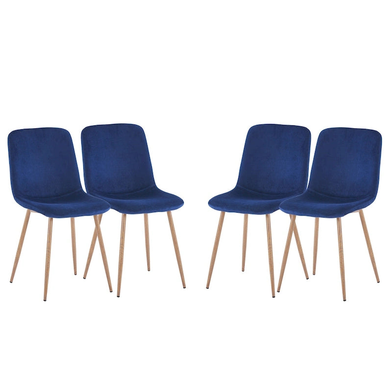 Ensemble de 4 chaises de salle à manger modernes, nouvelle technologie