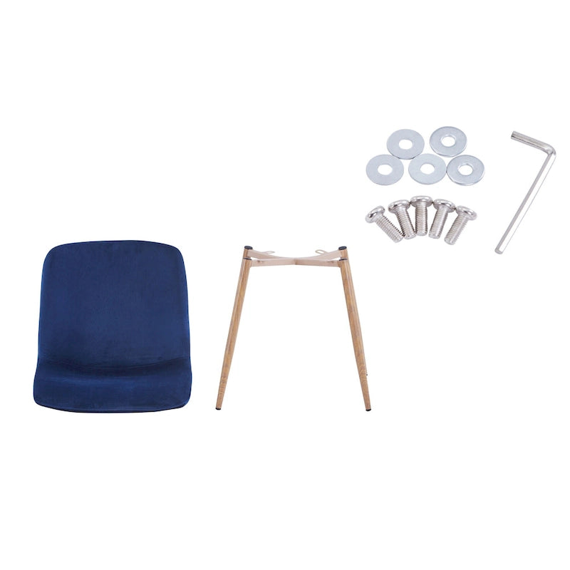 Ensemble de 4 chaises de salle à manger modernes, nouvelle technologie