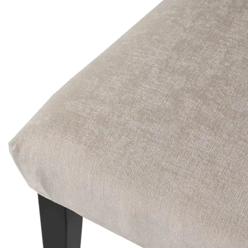 Chaises de salle à manger capitonnées en tissu Crown (lot de 2) par Christopher Knight Home