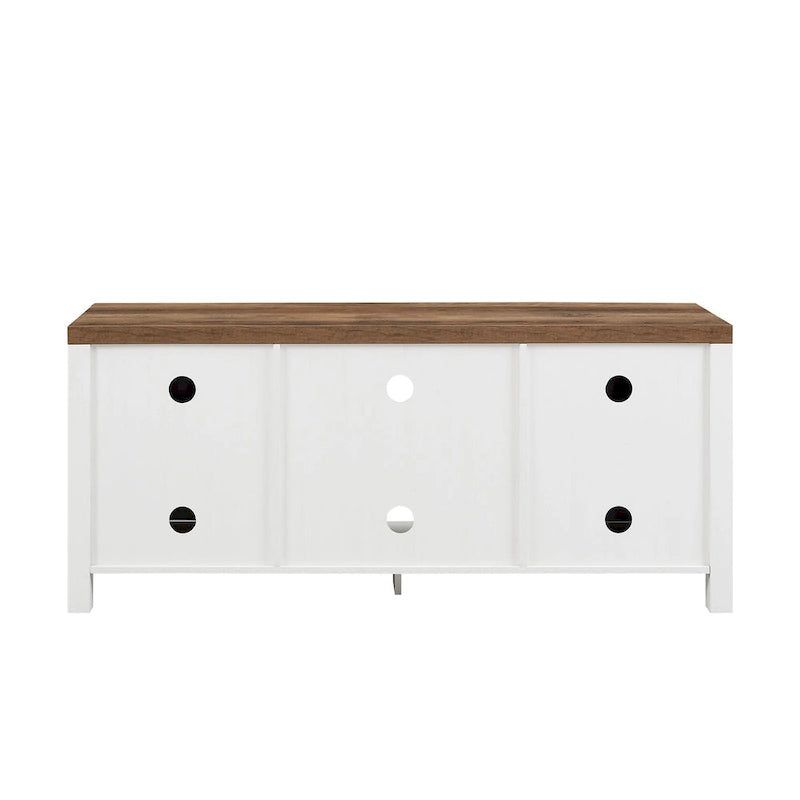 Meuble TV avec porte de grange Middlebrook Firebranch 58 pouces