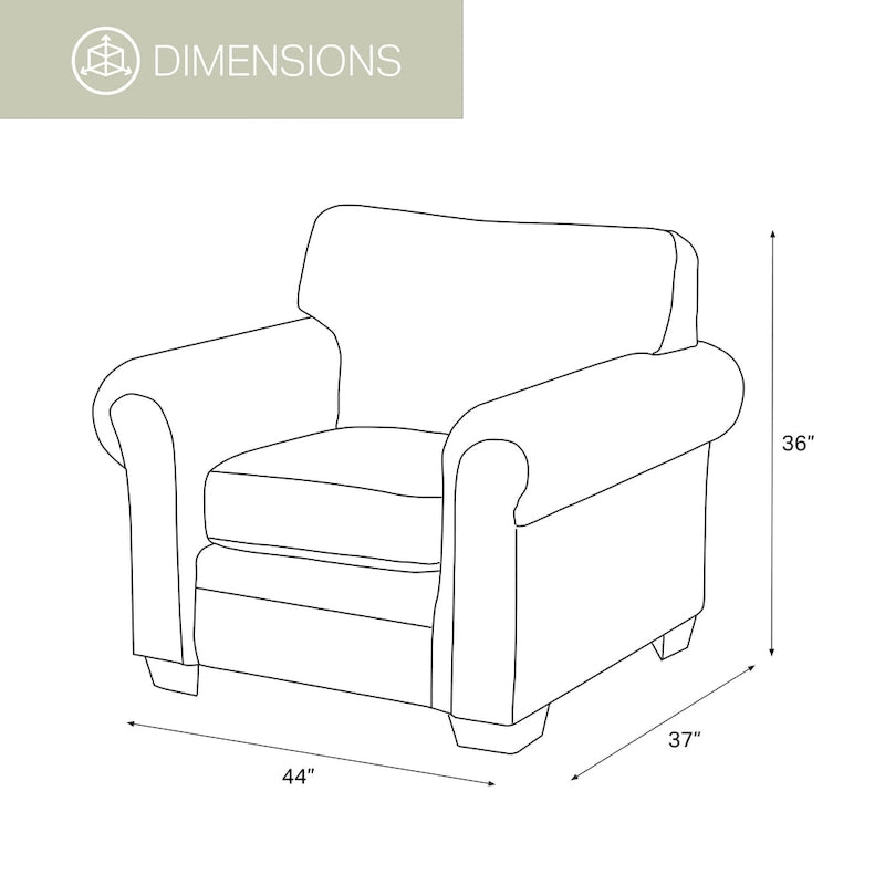 Fauteuil Alpine Lodge avec repose-pieds assorti American Furniture Classics Modèle 8501-00-60