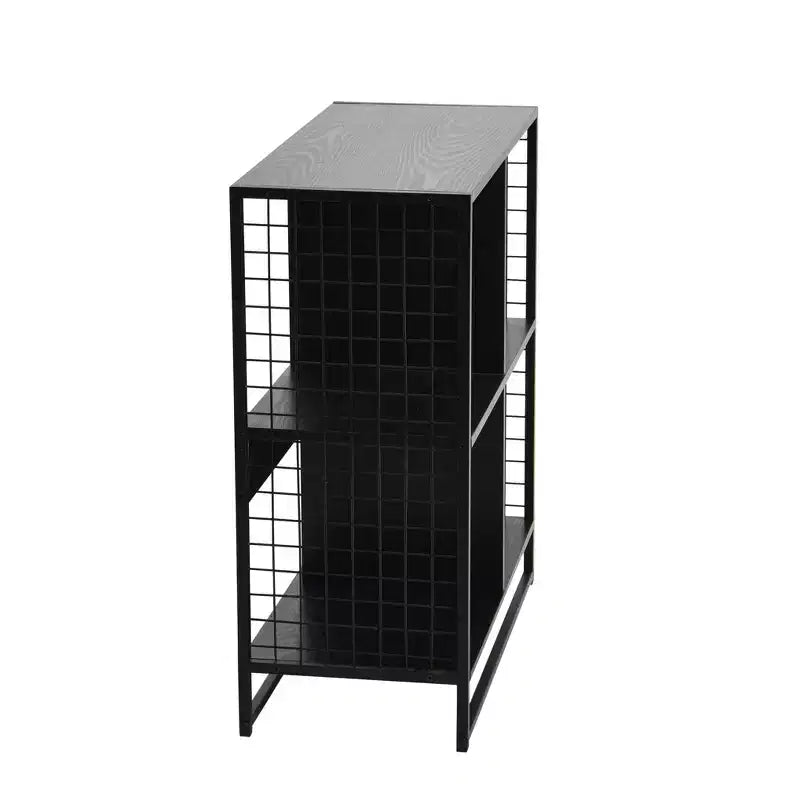 Bibliothèque à 4 étagères en fer "Trellis" de 71,5 cm