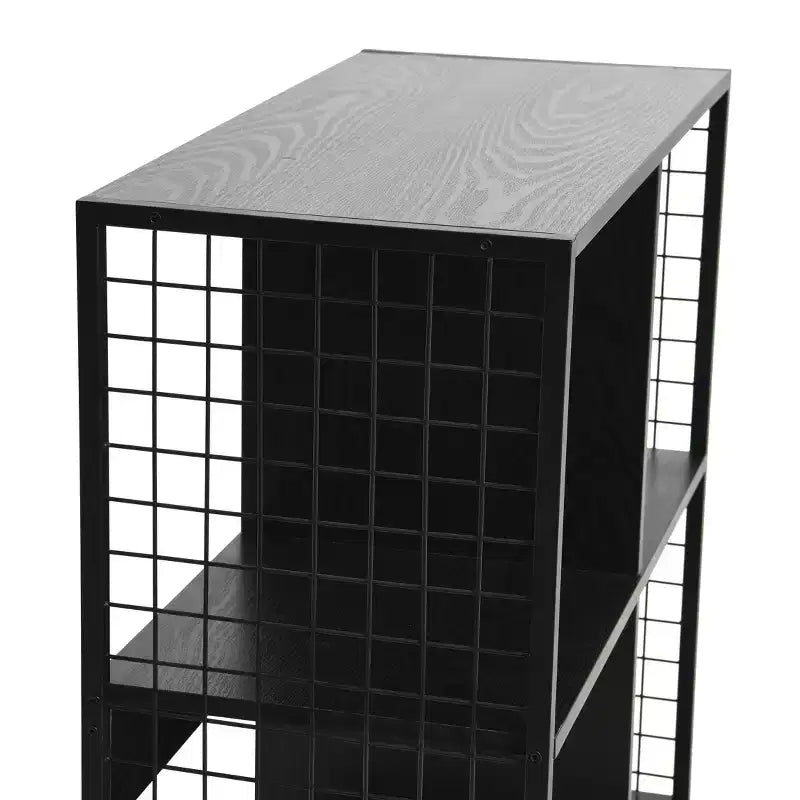 Bibliothèque à 4 étagères en fer "Trellis" de 71,5 cm