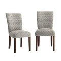 Chaises de salle à manger Dinant Print Parsons (Lot de 2)