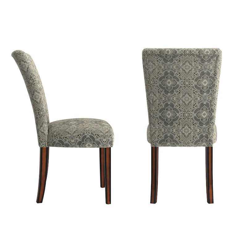 Chaises de salle à manger Dinant Print Parsons (Lot de 2)