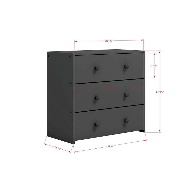 Lit surélevé bas avec bureau Donco Kids pour enfants, format double