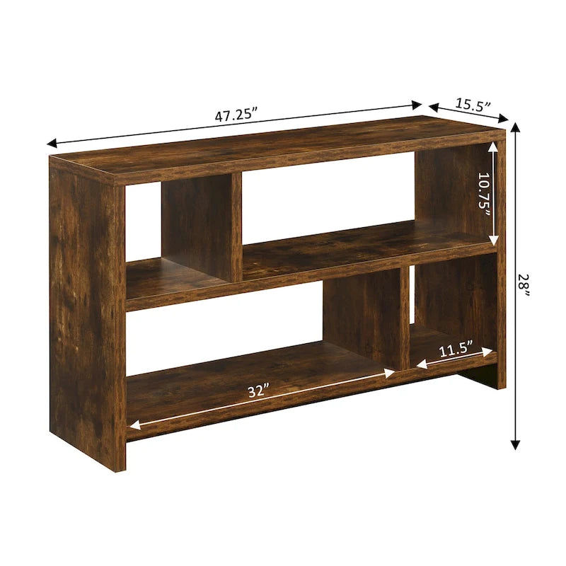 Meuble TV console avec étagères Northfield 55 po de Convenience Concepts