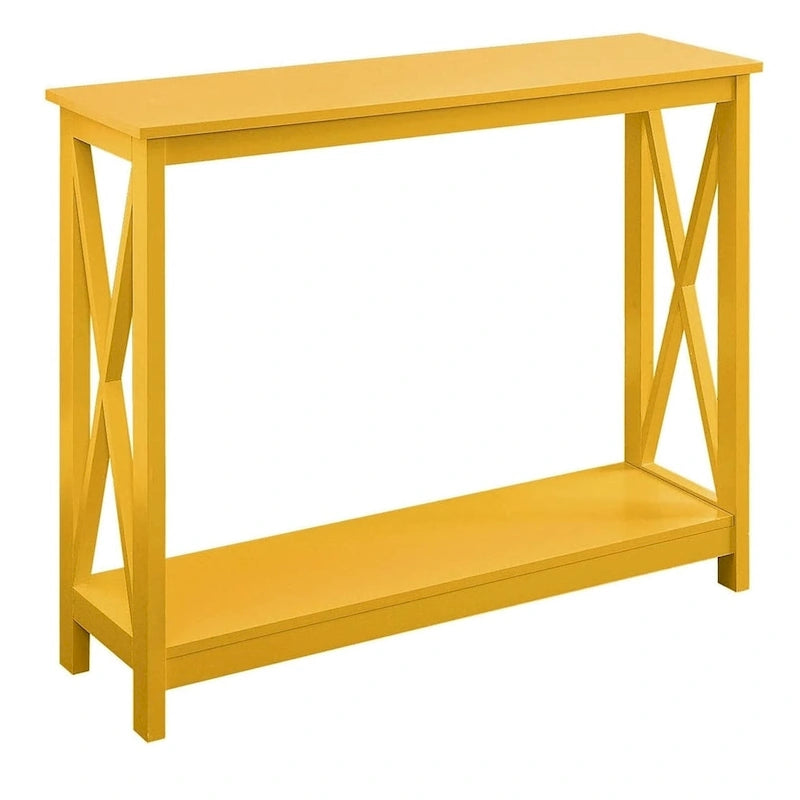 Console de salon avec étagère Oxford de Convenience Concepts