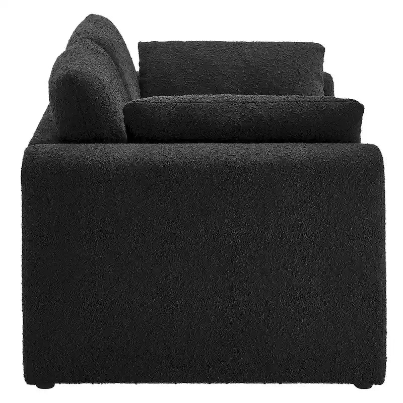 Canapé en tissu bouclé Waverly