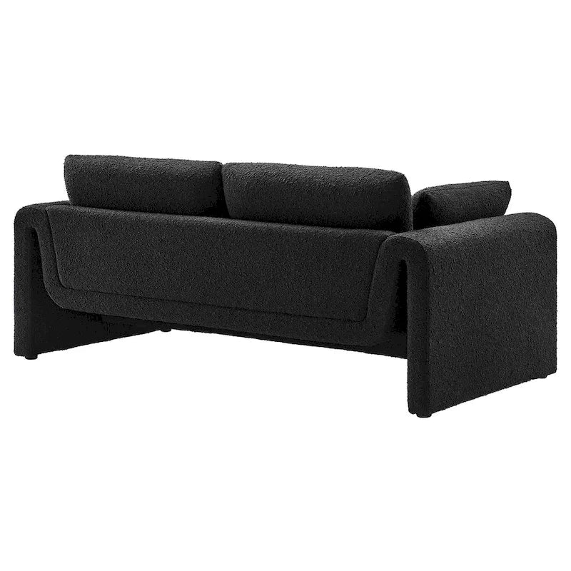 Canapé en tissu bouclé Waverly