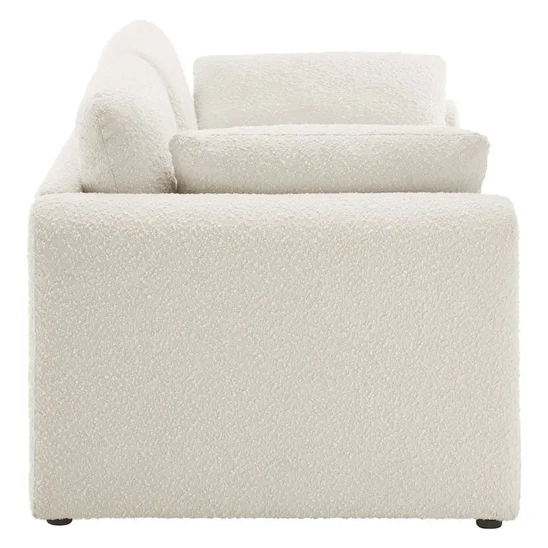 Canapé en tissu bouclé Waverly