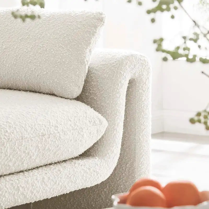 Canapé en tissu bouclé Waverly