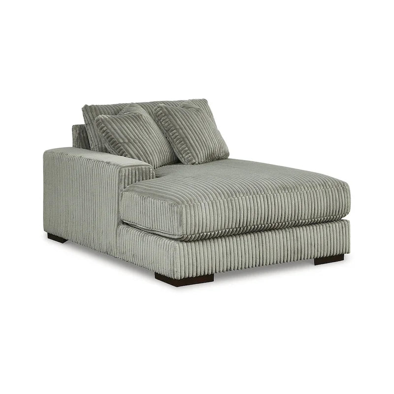 Signature Design by Ashley Lindyn - Sectionnel 5 places avec méridienne – 133 larg. x 133 prof. x 38 haut.