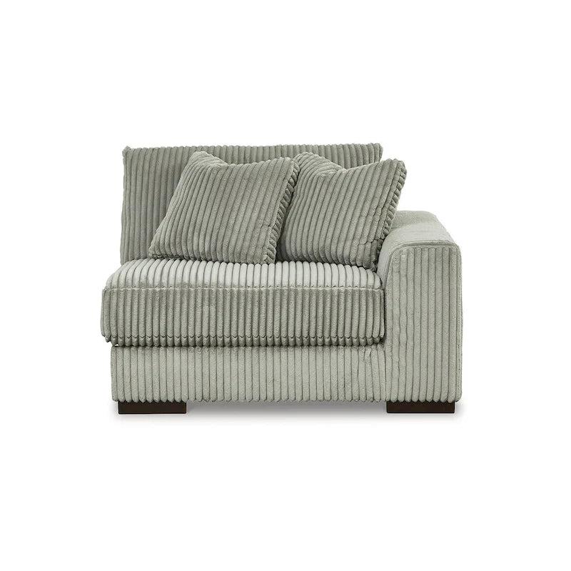 Signature Design by Ashley Lindyn - Sectionnel 5 places avec méridienne – 133 larg. x 133 prof. x 38 haut.