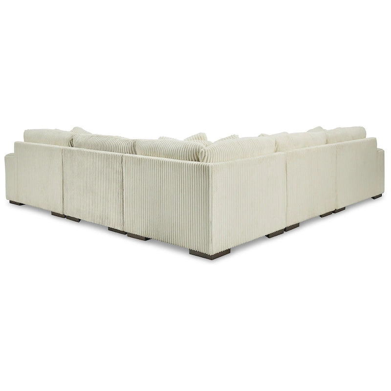 Signature Design by Ashley Lindyn - Sectionnel 5 places avec méridienne – 133 larg. x 133 prof. x 38 haut.