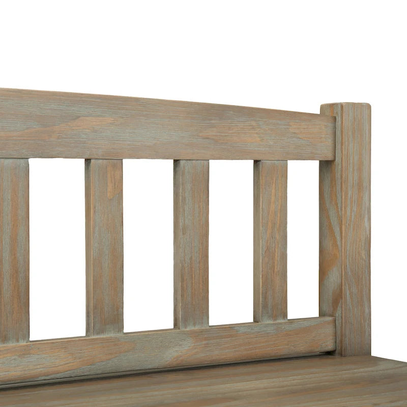 WYNDENHALL Portland Banc de rangement de transition en BOIS MASSIF de 42 pouces de large avec tiroirs – 42 pouces de large