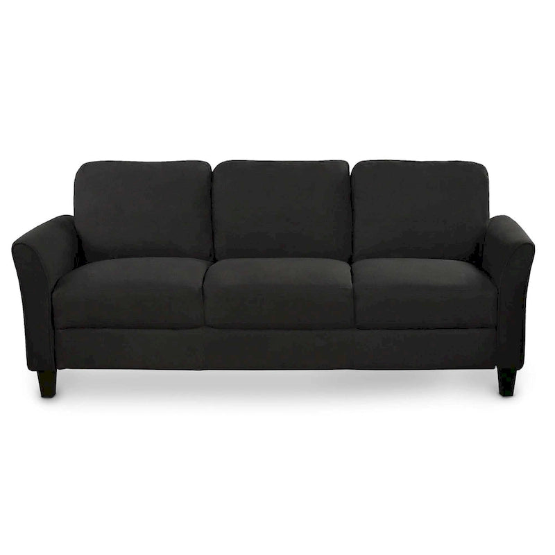 Canapé 3 places en tissu lin