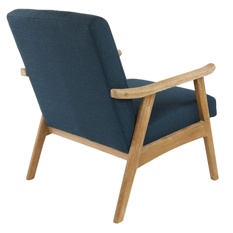 Fauteuil rembourré Weldon Mid-Century