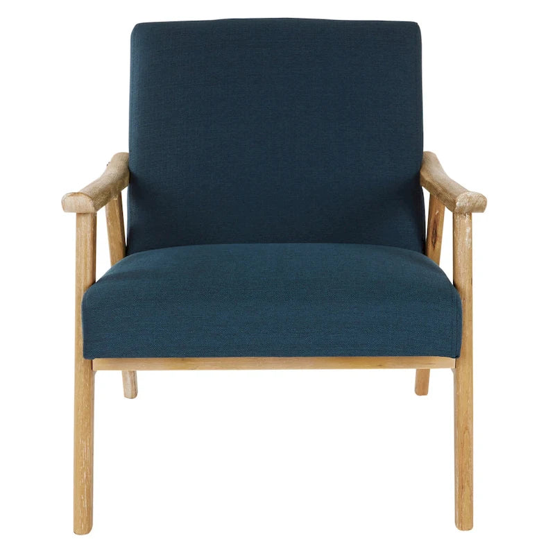 Fauteuil rembourré Weldon Mid-Century