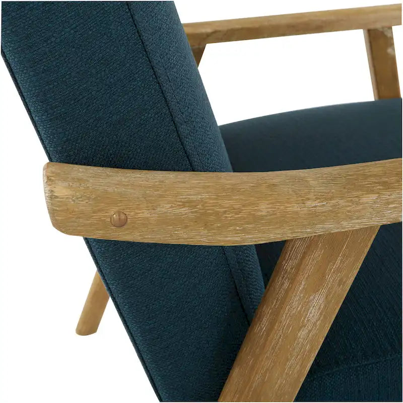 Fauteuil rembourré Weldon Mid-Century