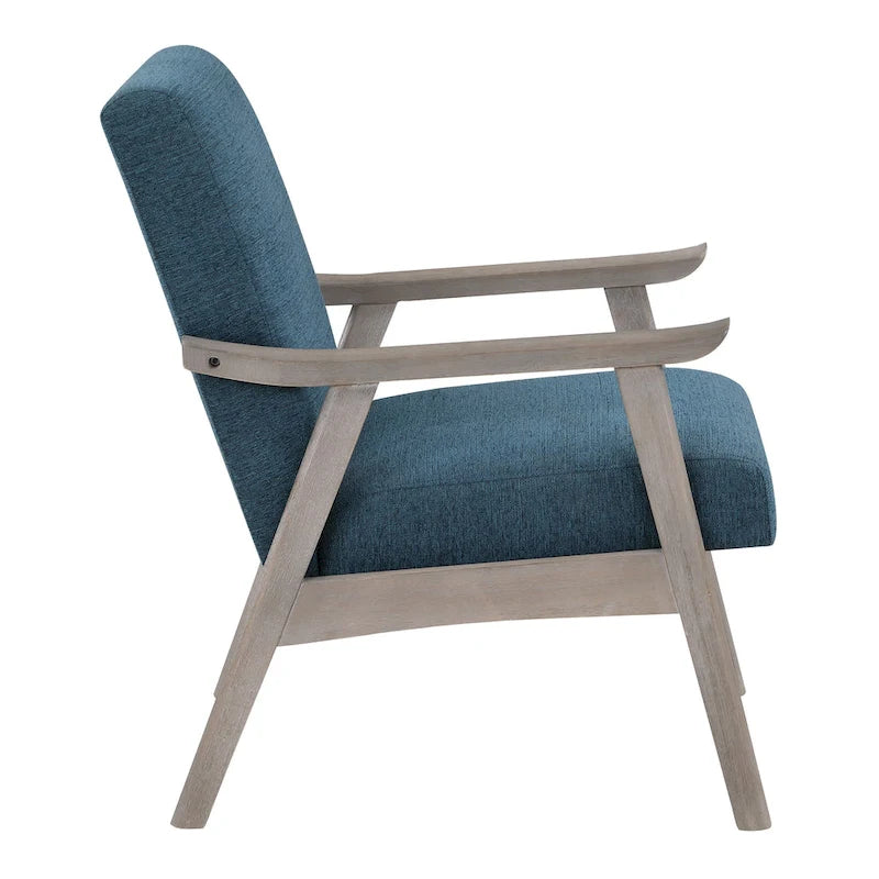 Fauteuil rembourré Weldon Mid-Century