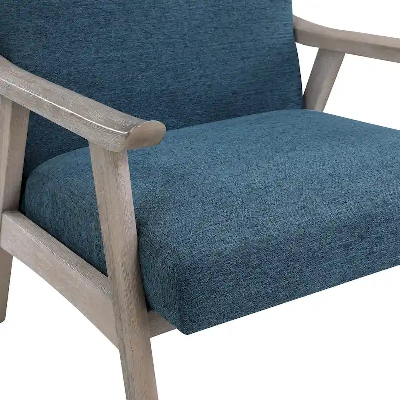Fauteuil rembourré Weldon Mid-Century