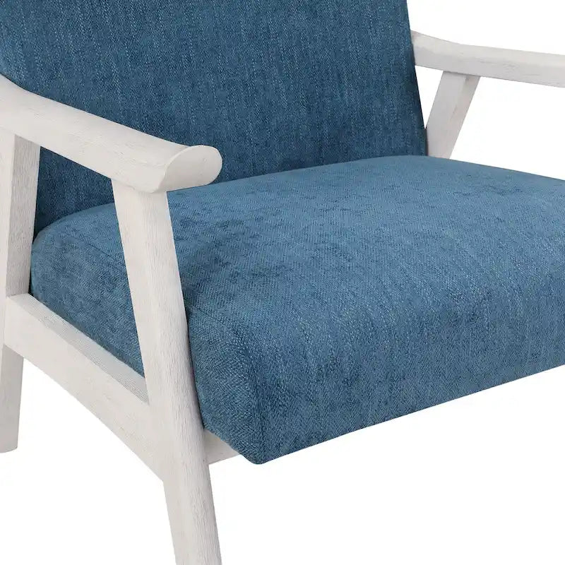 Fauteuil rembourré Weldon Mid-Century